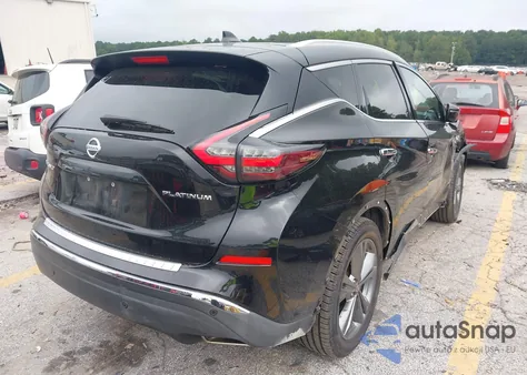 2019 Nissan Murano Platinum z USA, uszkodzony, nr VIN 5N1AZ2MJ6KN119861